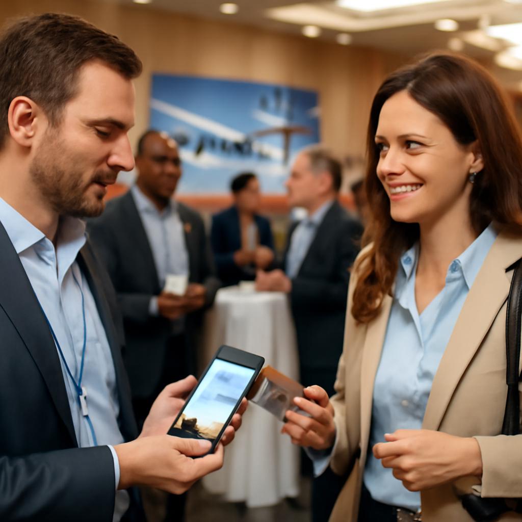 como transferir pontos para eventos de networking