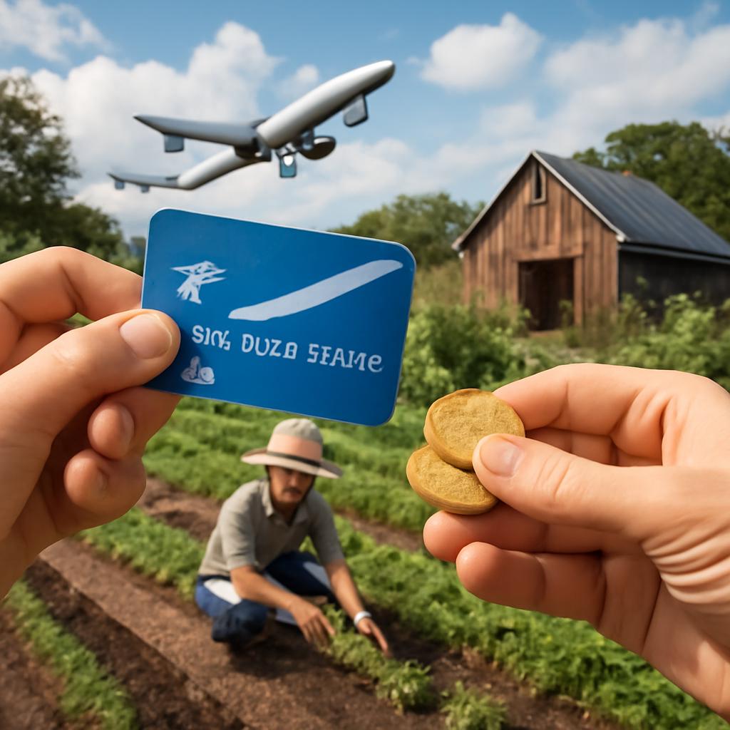 como transferir pontos para experiências agroecológicas