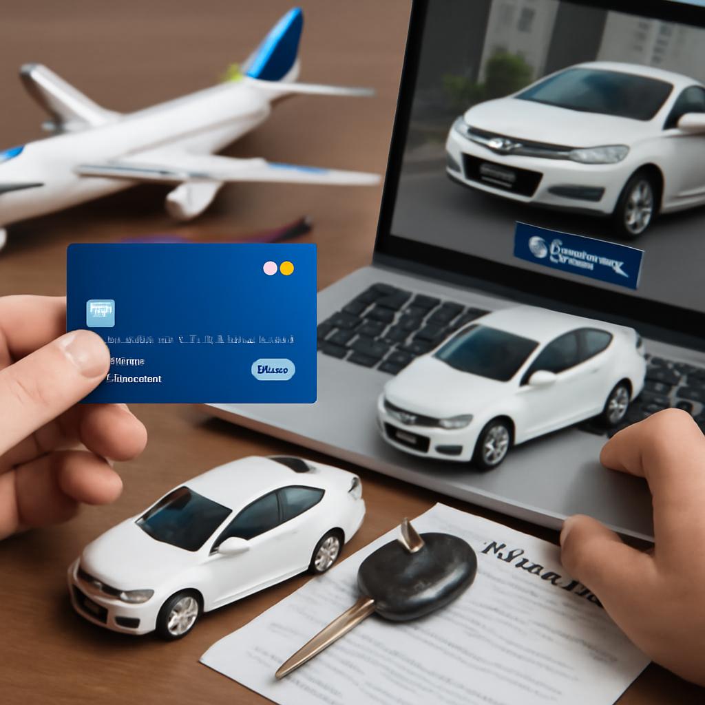 como transferir pontos para locadora de veículos