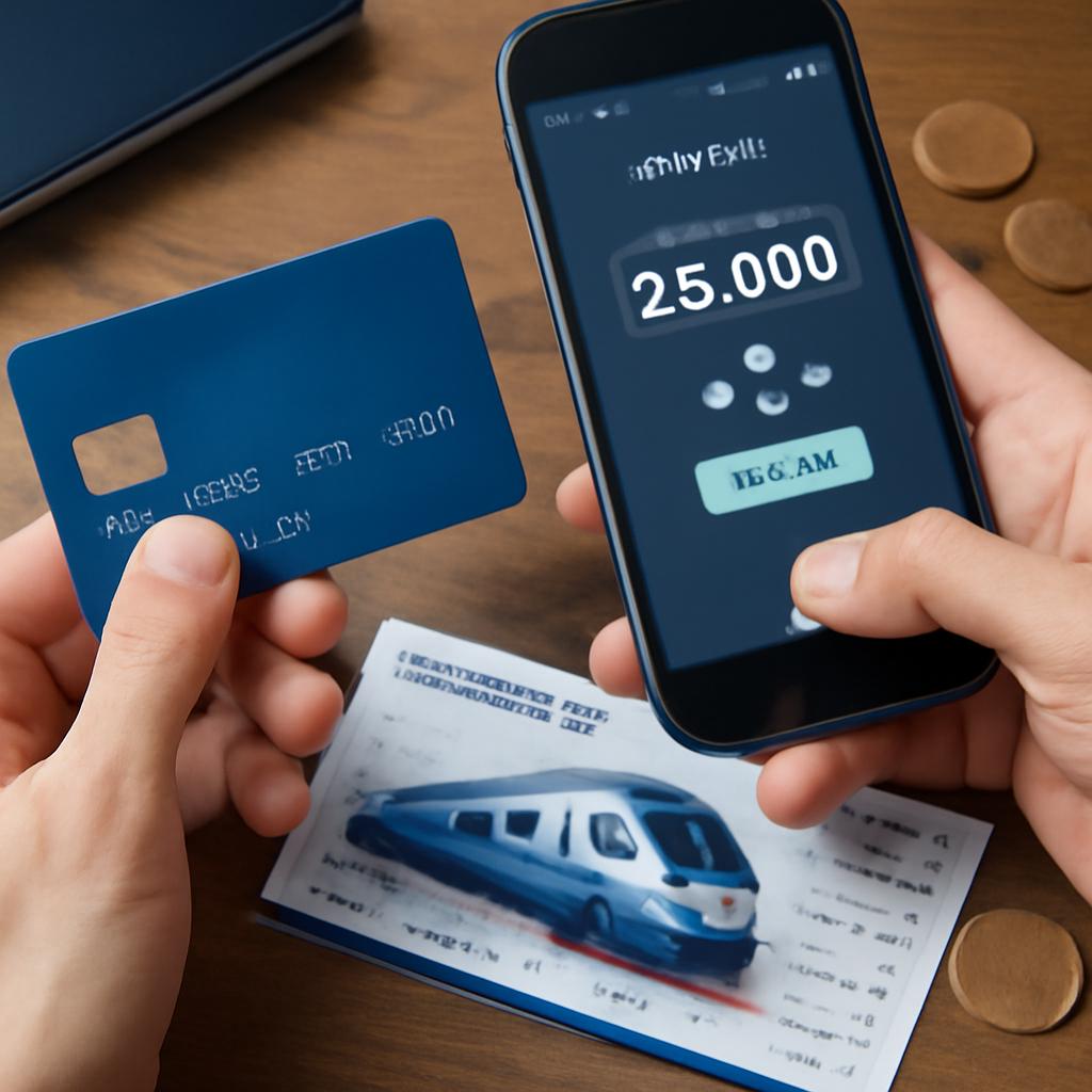 como transferir pontos para passagens de trem