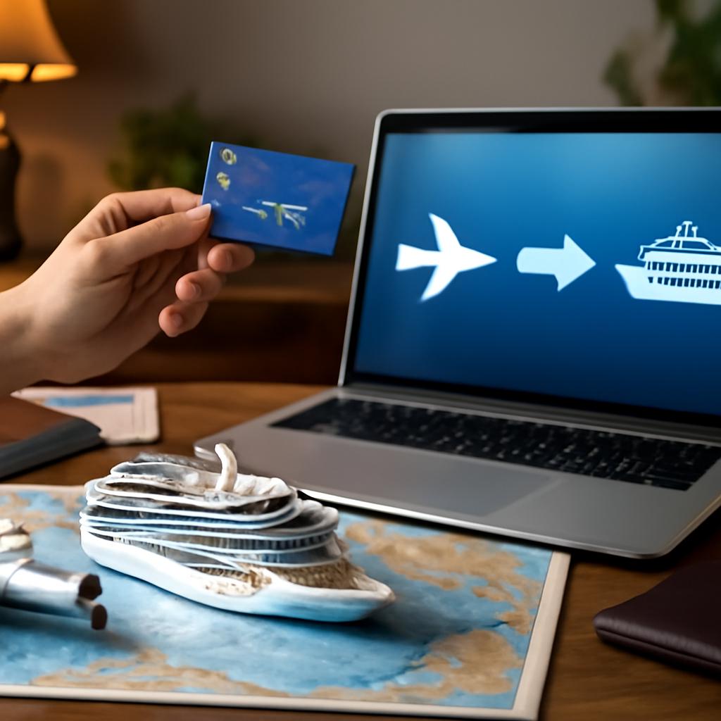 como transferir pontos para viagens marítimas