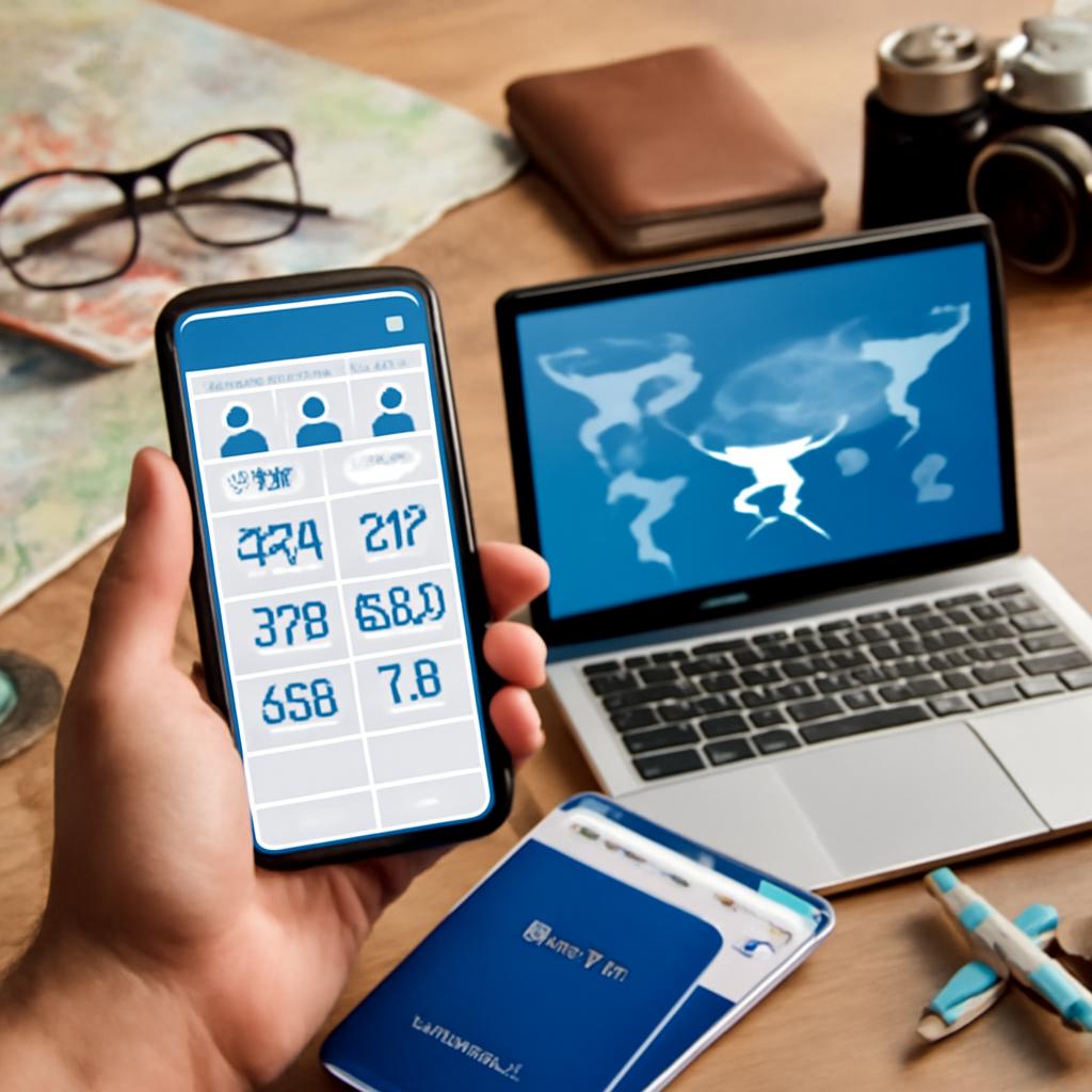 controle de pontos para viagens em grupo