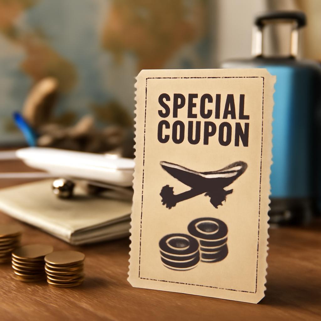 cupom especial para experiências de troca de pontos