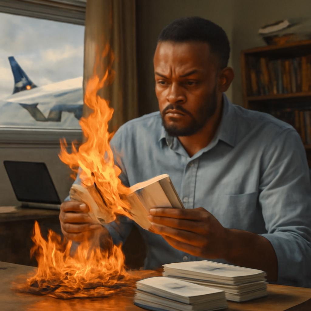 miles burning