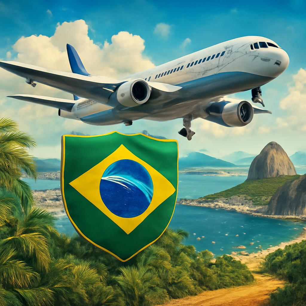 milhas para Brasil