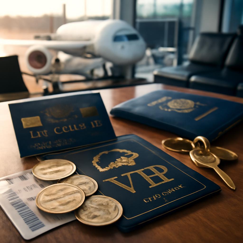 milhas para acesso VIP em aeroportos