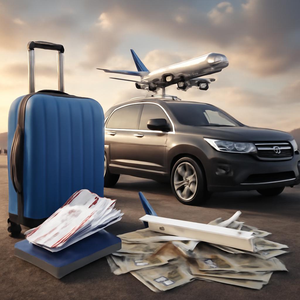 milhas para aluguel de SUV
