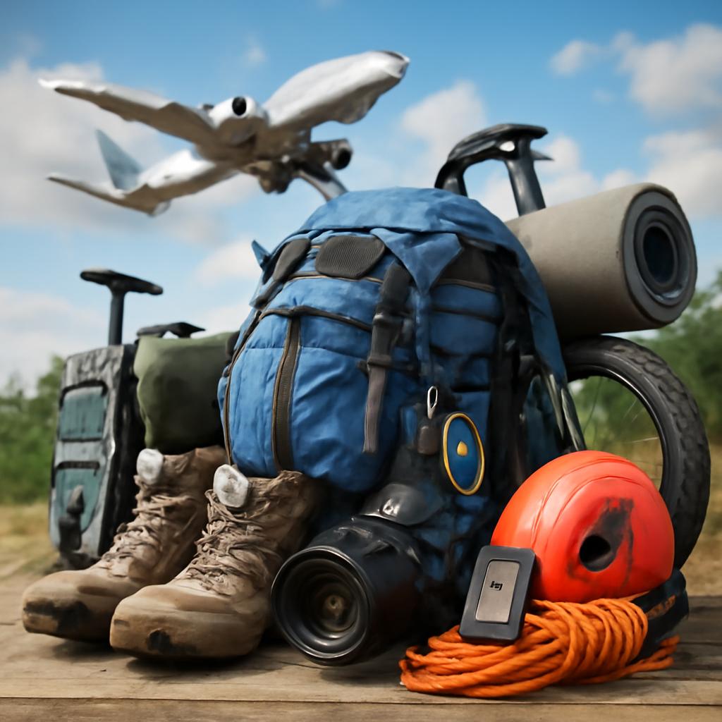 milhas para aluguel de equipamentos de aventura