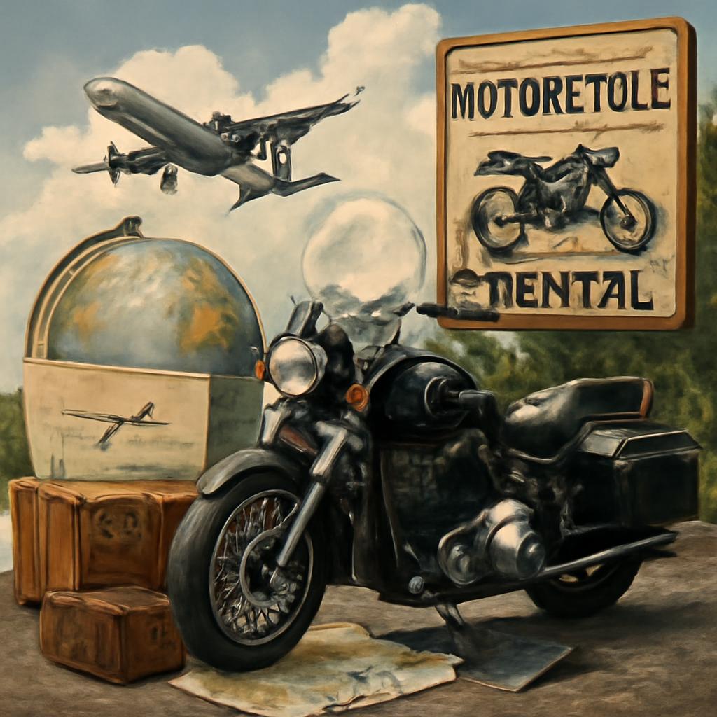 milhas para aluguel de motocicletas