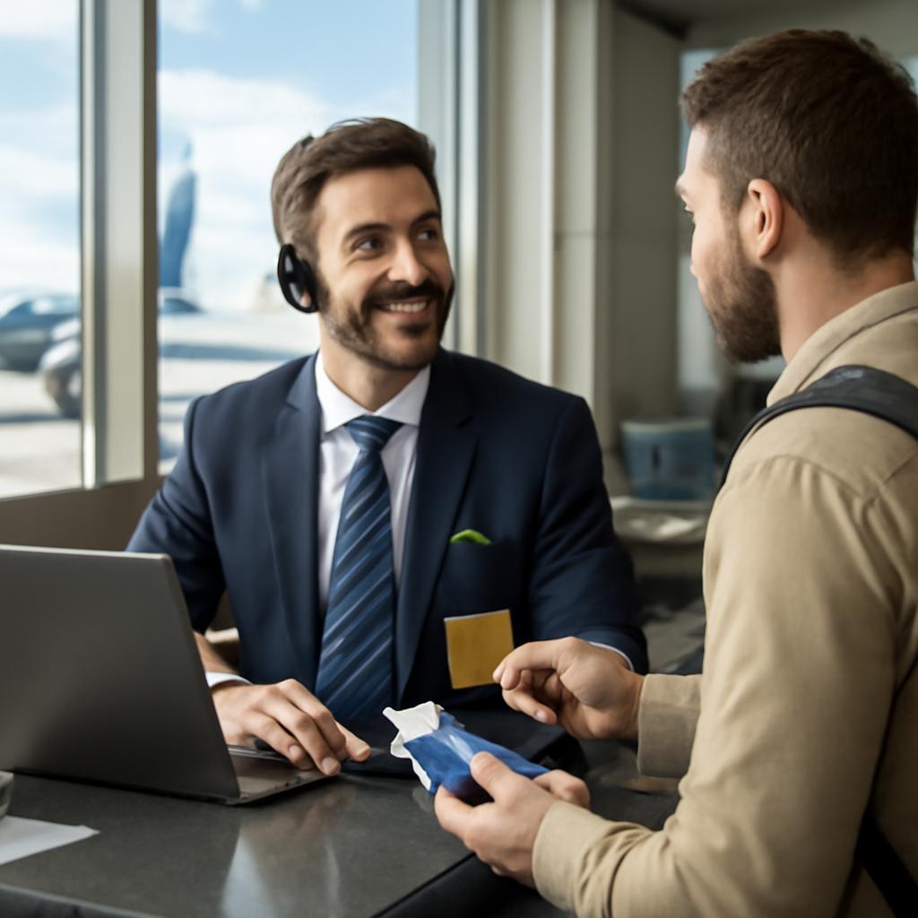 milhas para assistência ao cliente