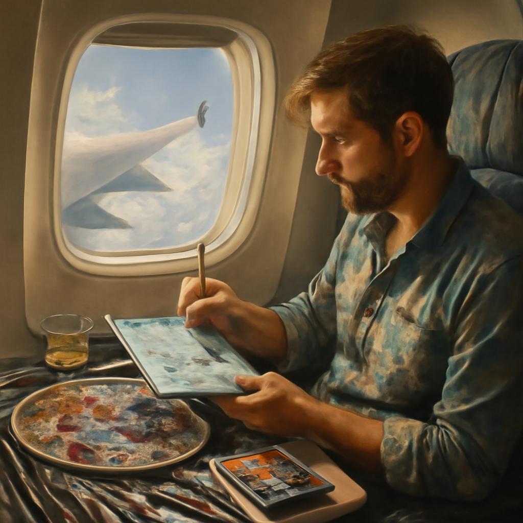 milhas para atividades de arte