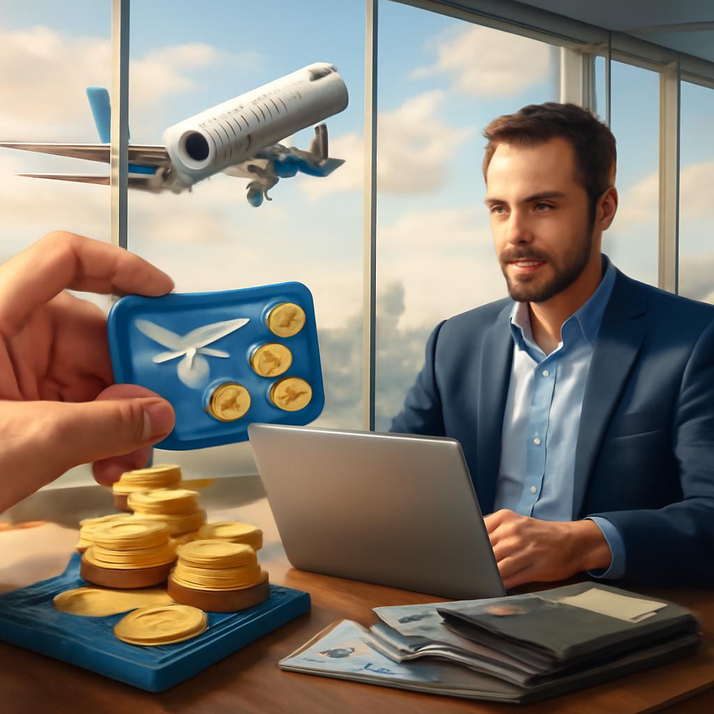 milhas para benefícios de negócios