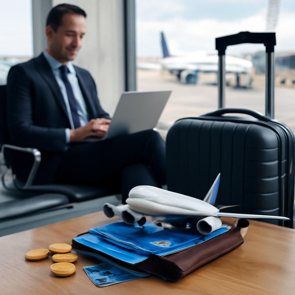 milhas para benefícios em viagens corporativas