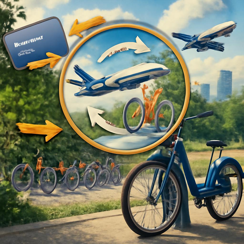 milhas para bicicletas compartilhadas