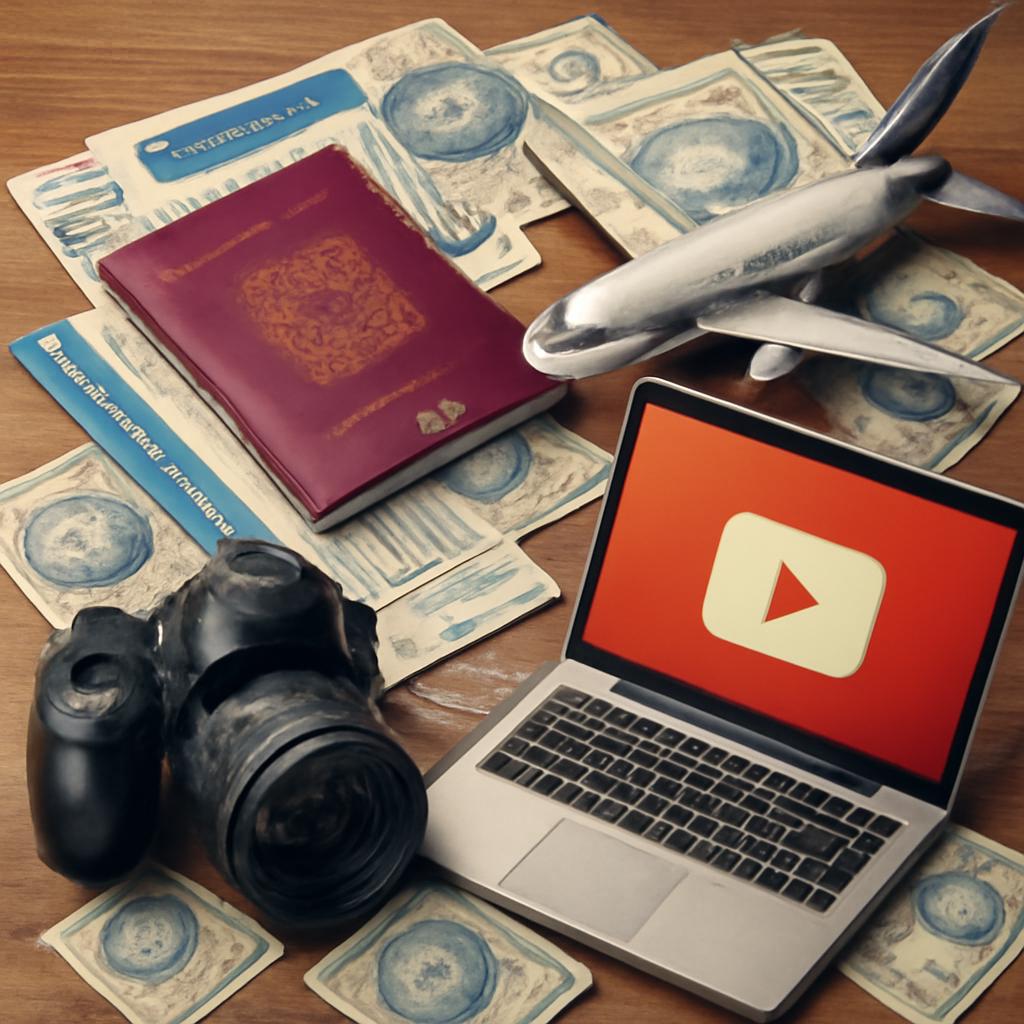 milhas para canais de YouTube