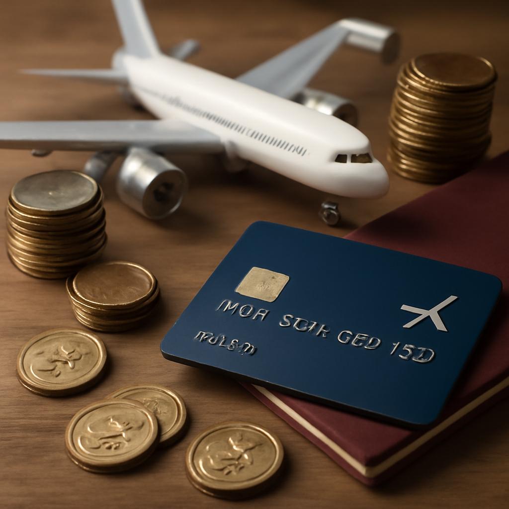 milhas para cartão corporativo de recompensas de pontos de viagens