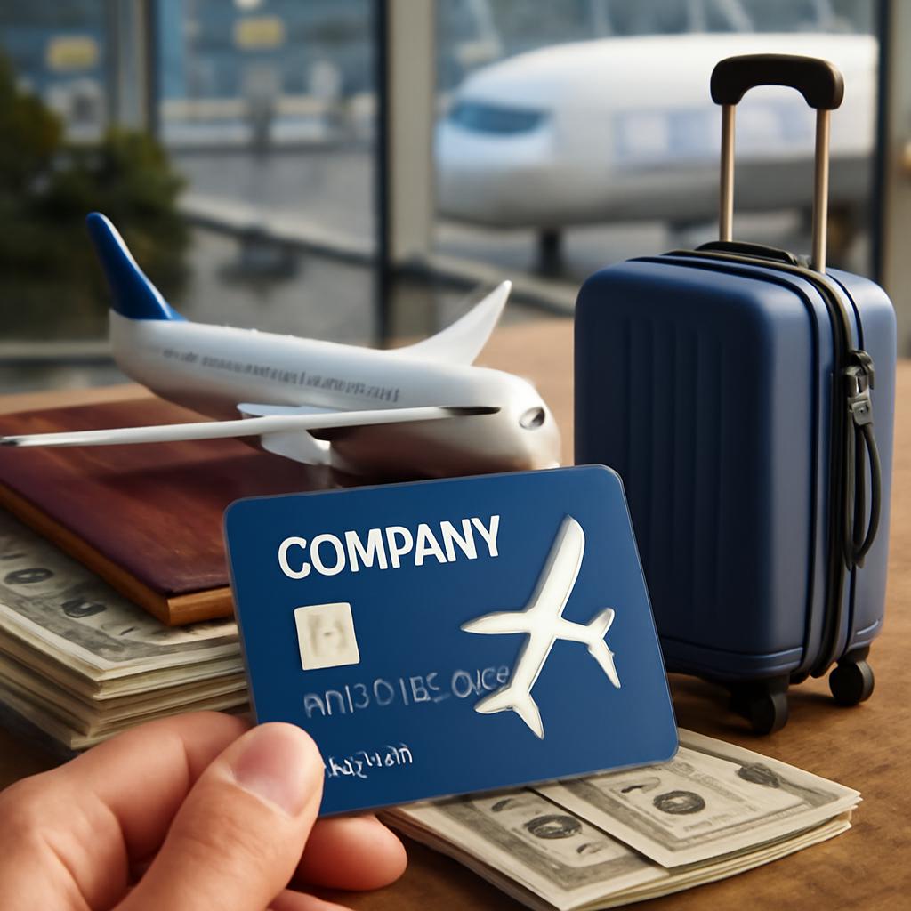 milhas para cartão corporativo de viagens