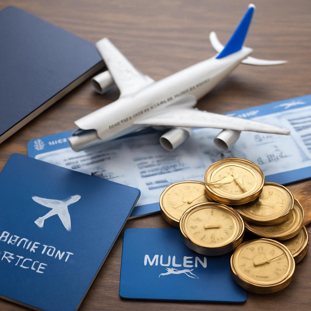 milhas para compra de bilhetes aéreos