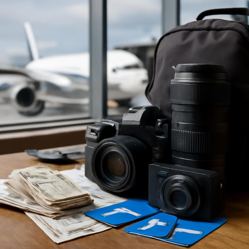 milhas para compra de equipamentos de fotografia