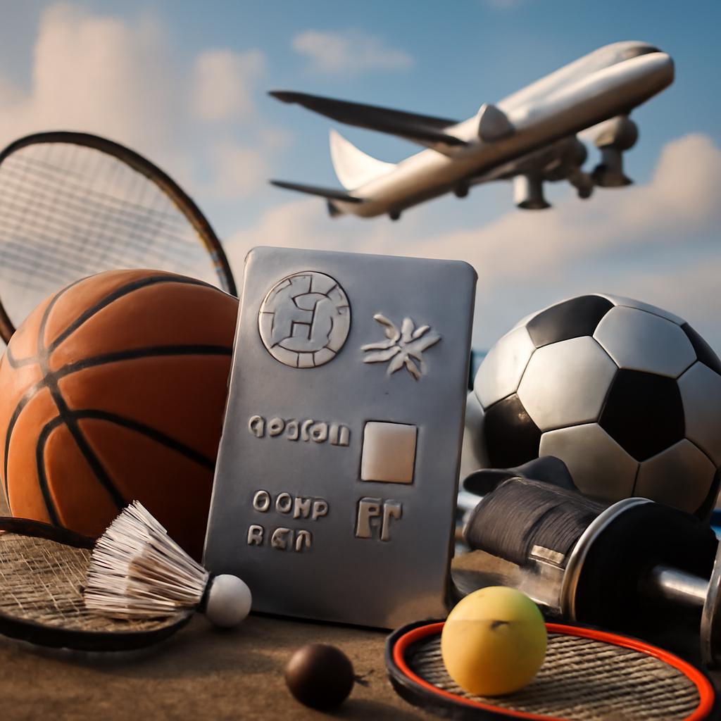 milhas para compra de equipamentos esportivos