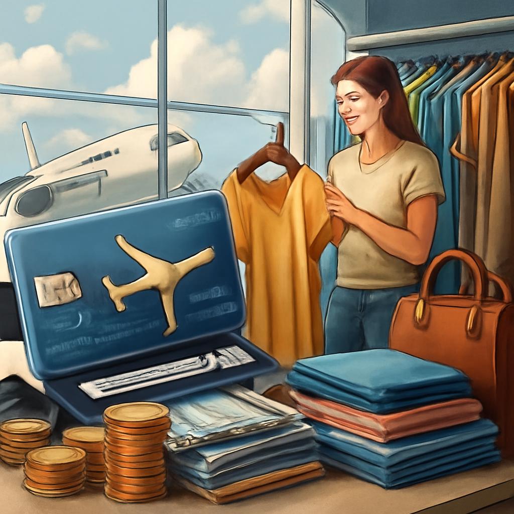 milhas para compra de roupas