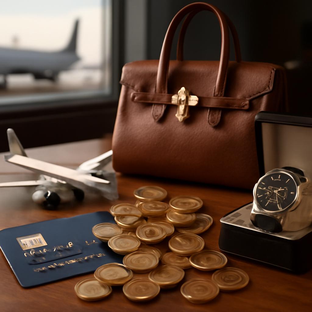 milhas para compras de luxo corporativas