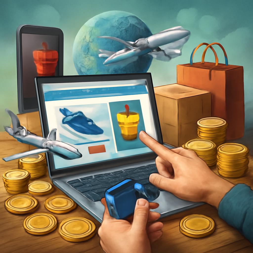 milhas para compras em loja online