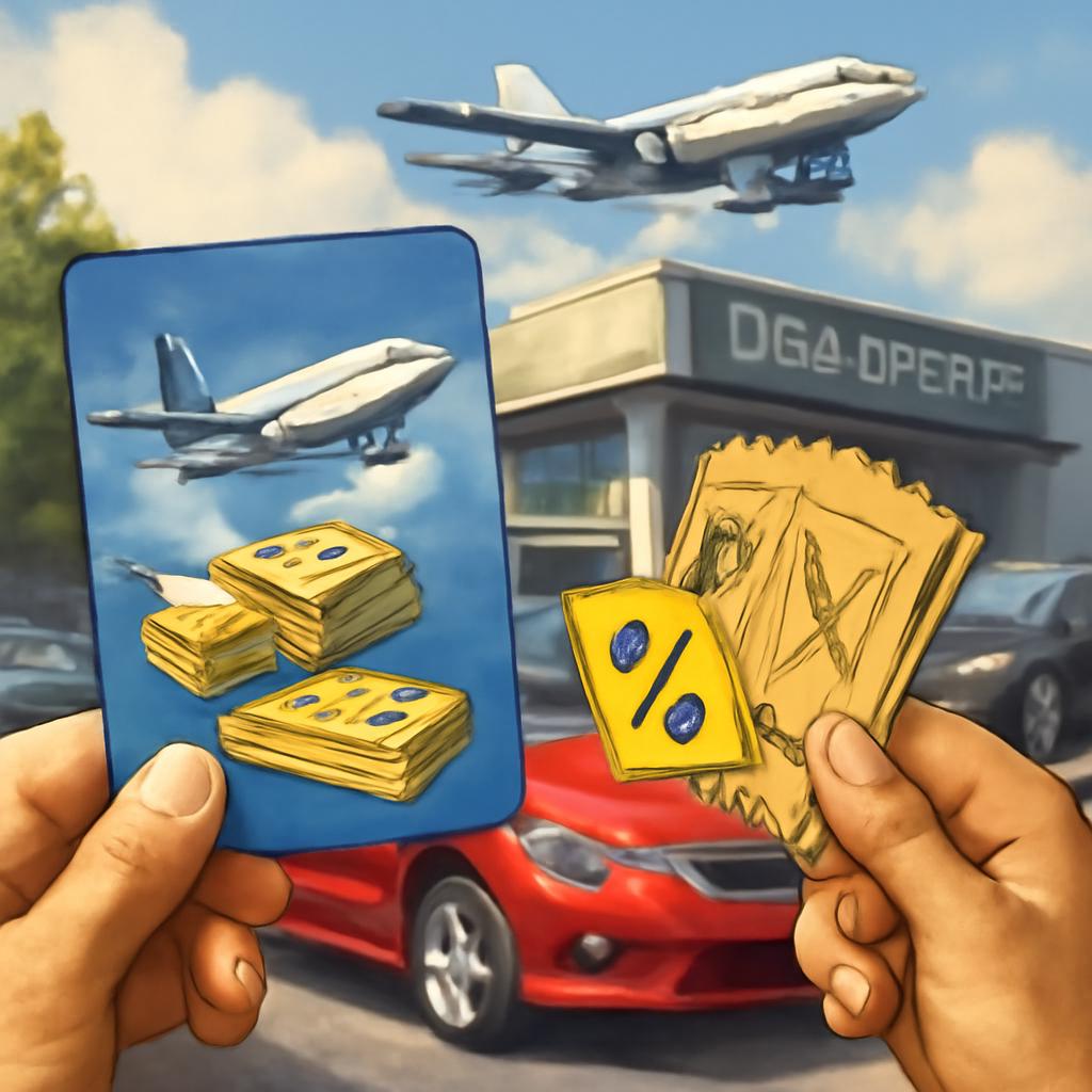 milhas para descontos em carros