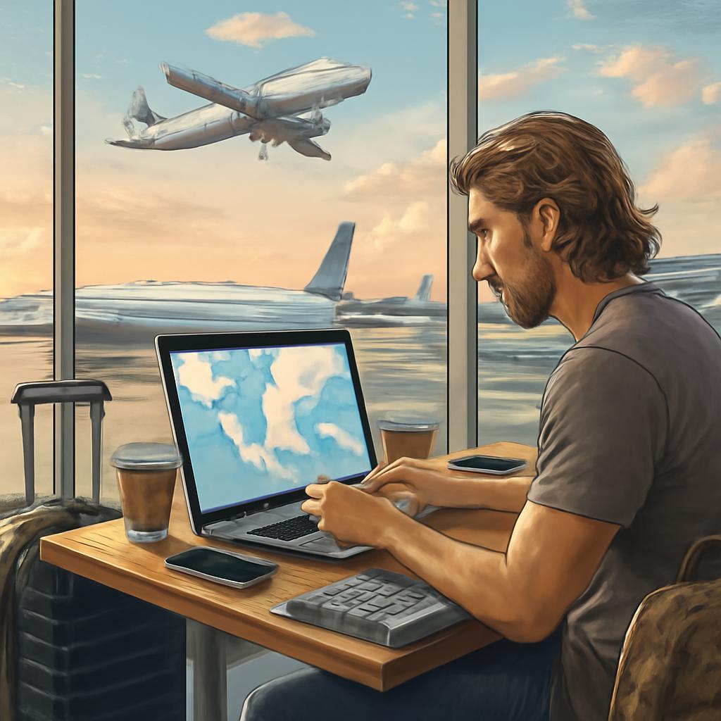 milhas para digital nomads