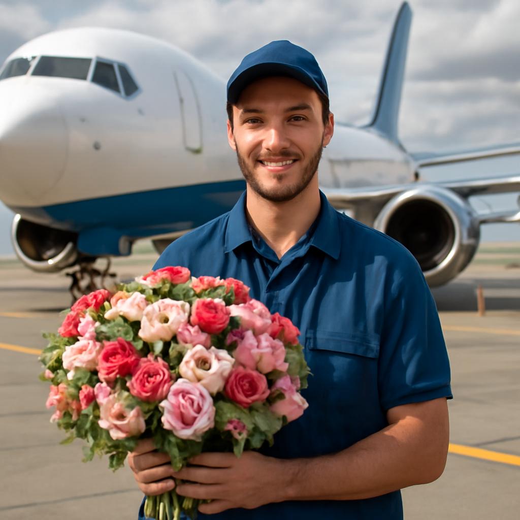 milhas para entrega de flores