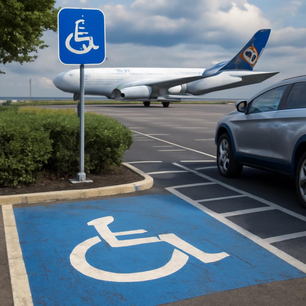 milhas para estacionamento preferencial