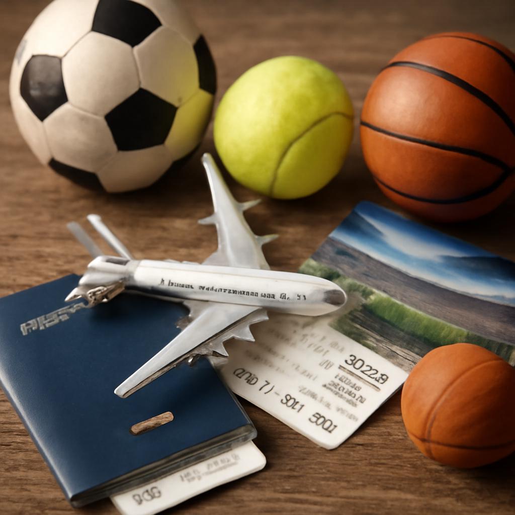 milhas para eventos esportivos internacionais