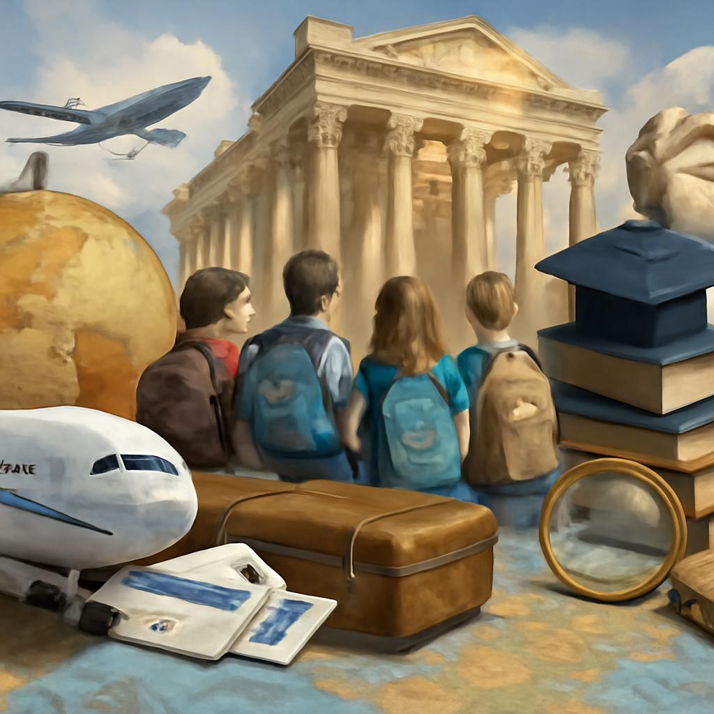 milhas para excursões educacionais