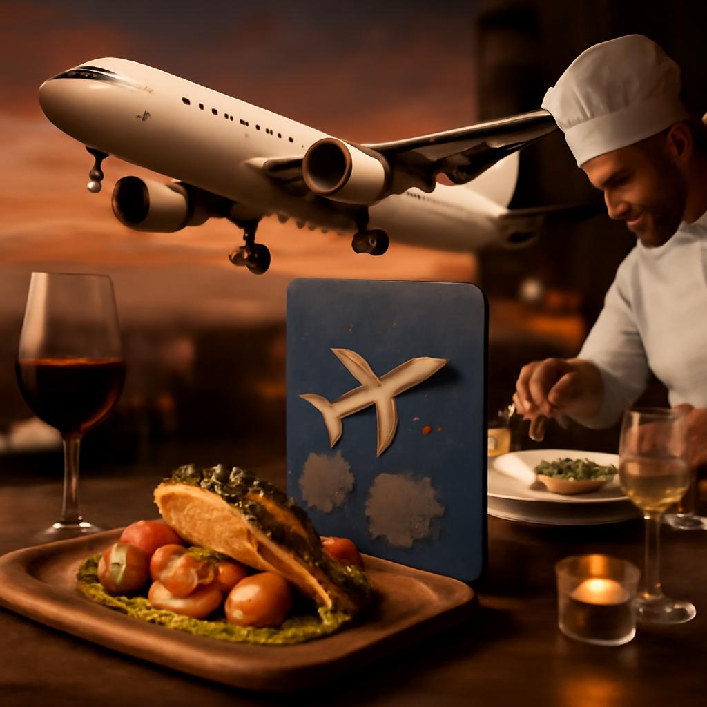 milhas para experiências culinárias exclusivas