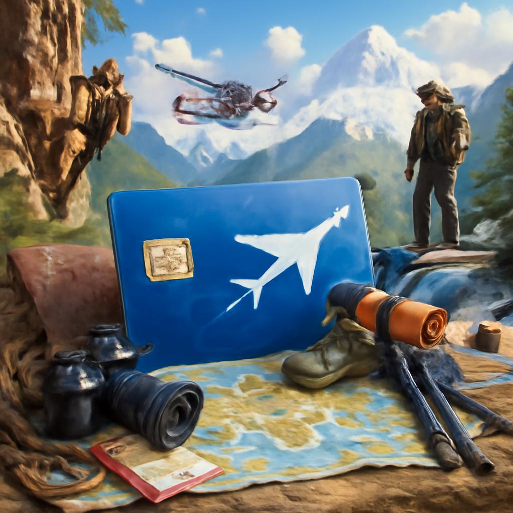 milhas para experiências em viagens de aventura