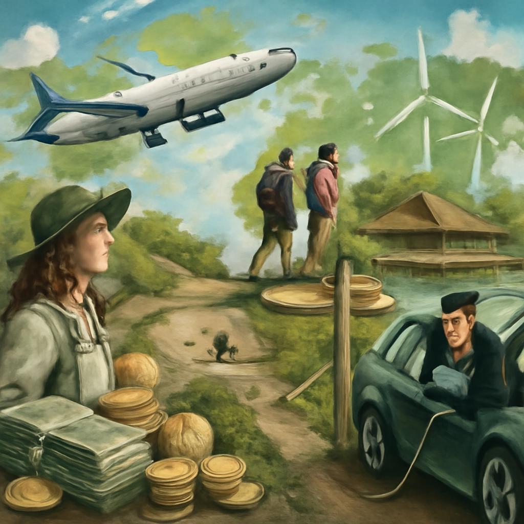 milhas para experiências em viagens sustentáveis