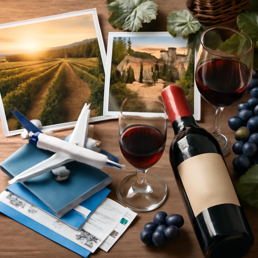 milhas para experiências em vinícolas