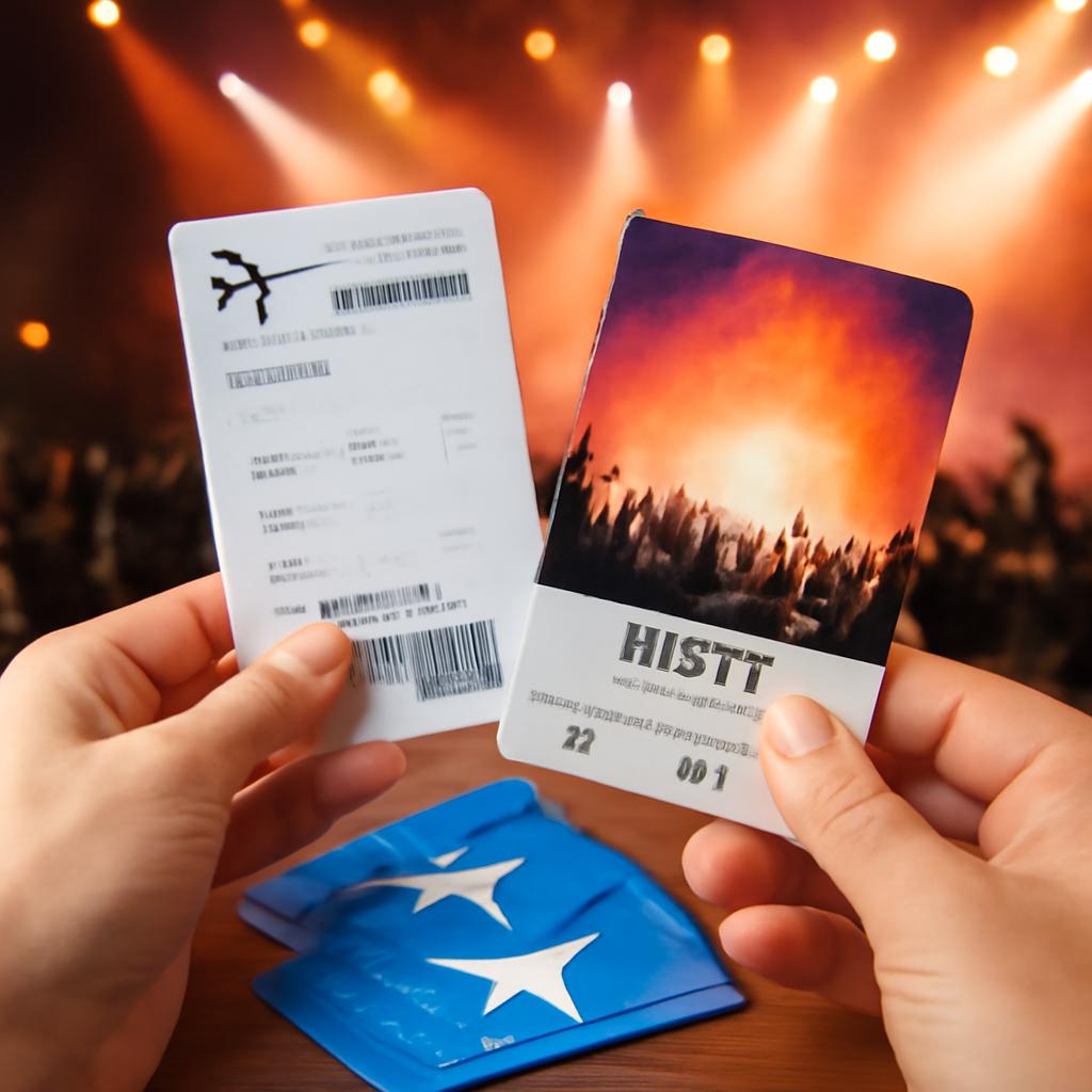milhas para ingressos de shows