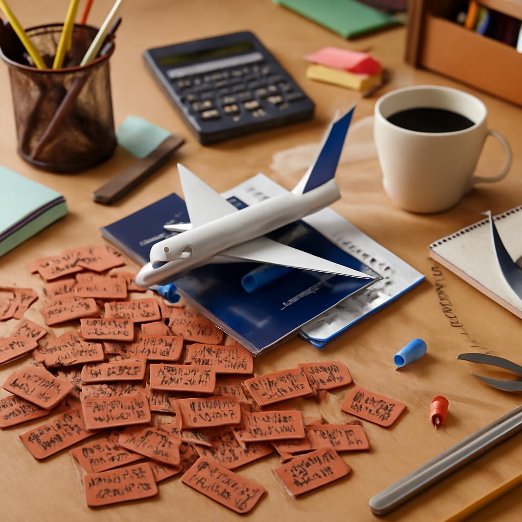 milhas para material de escritório