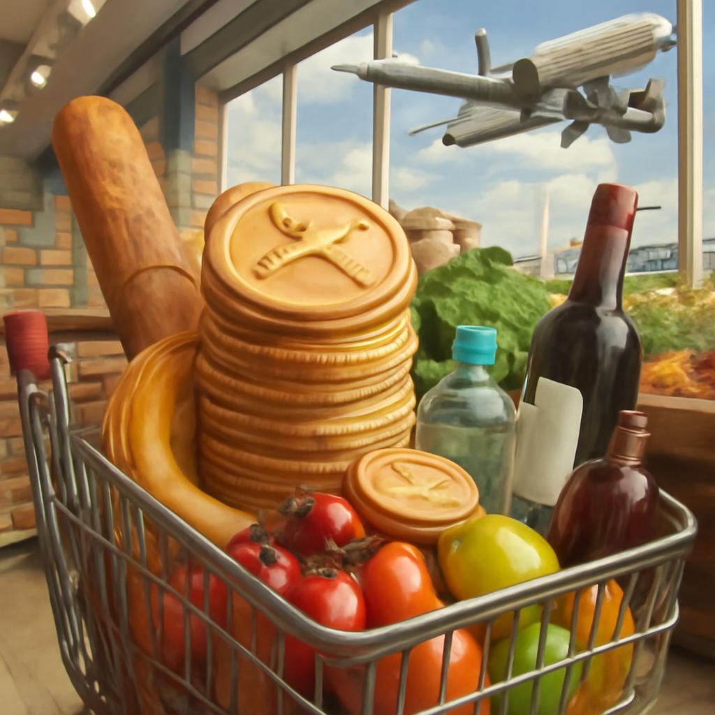 milhas para mercado de compras