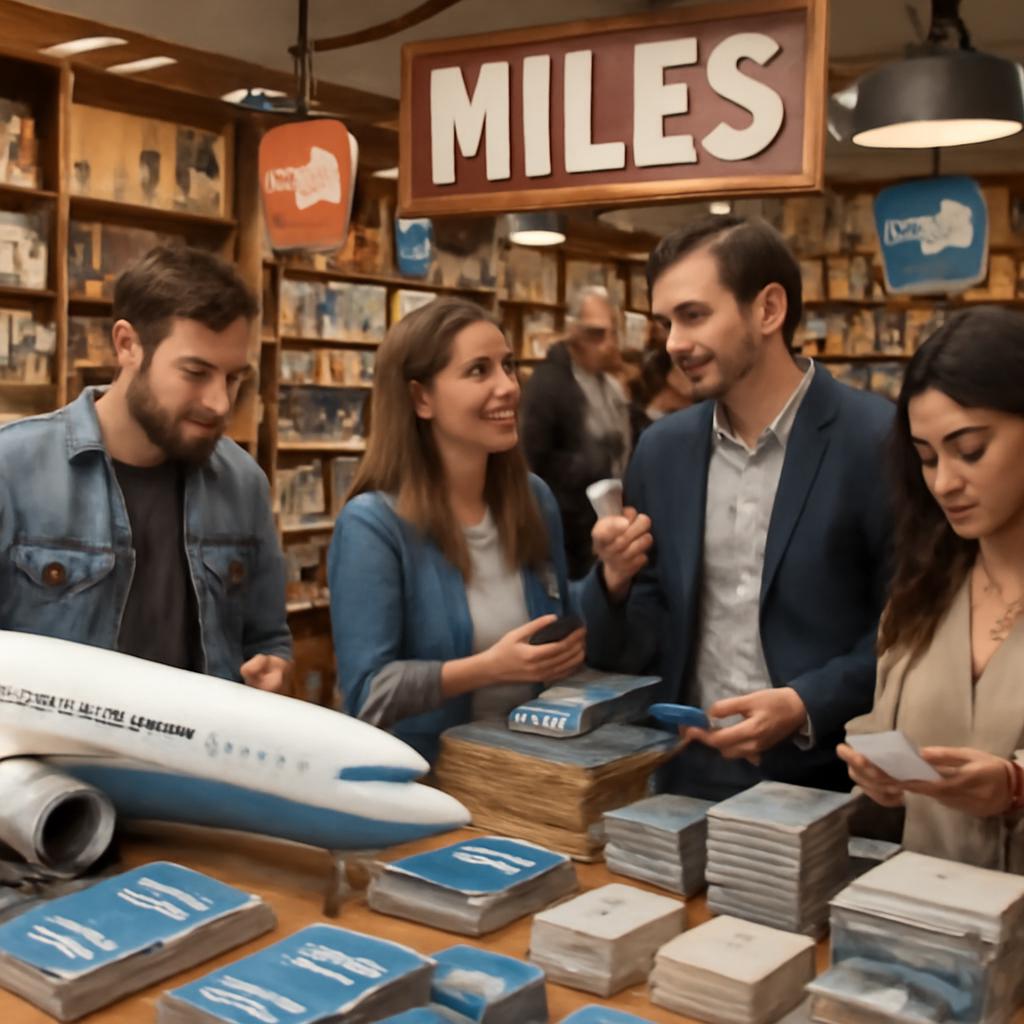milhas para mercado de vendas