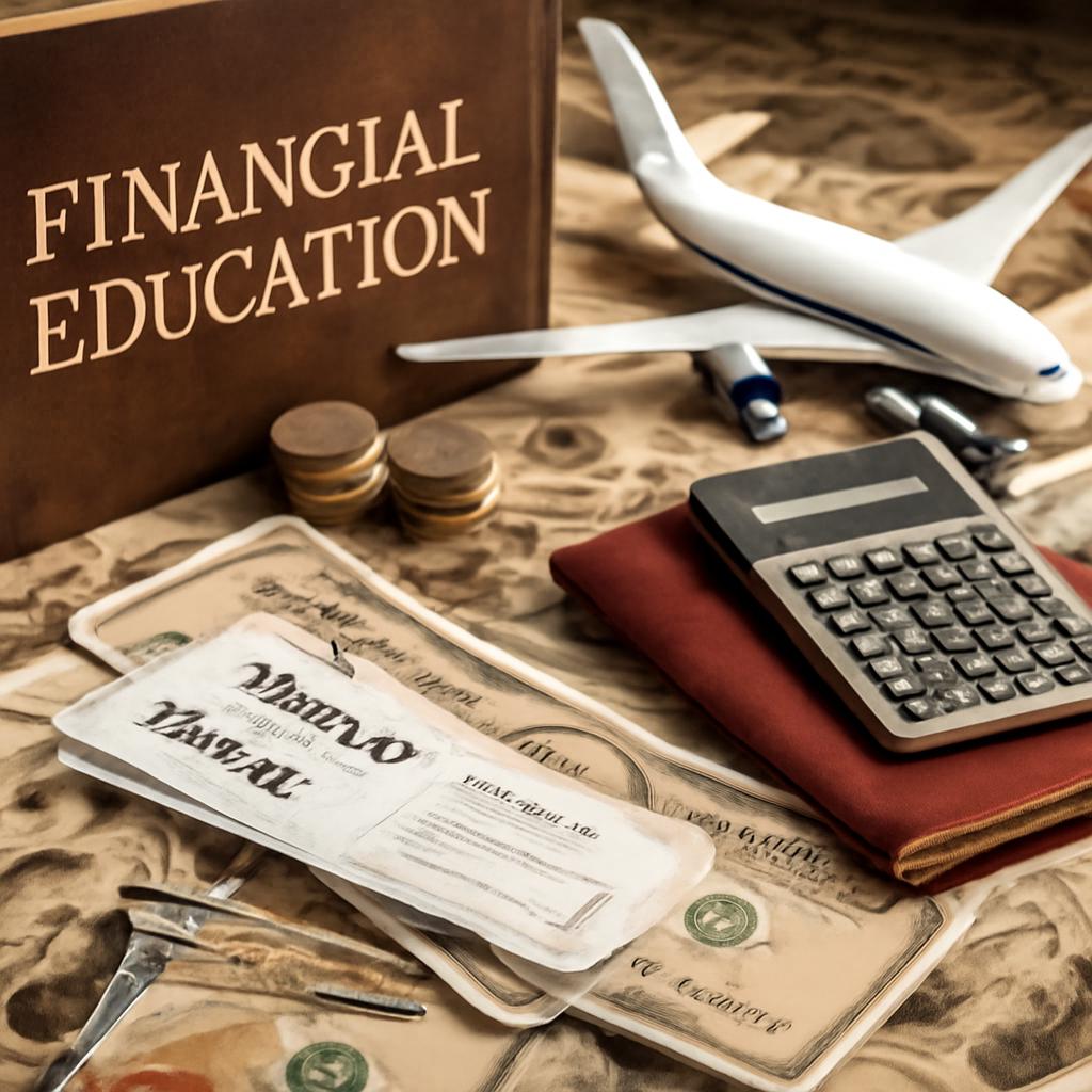 milhas para pacotes de educação financeira