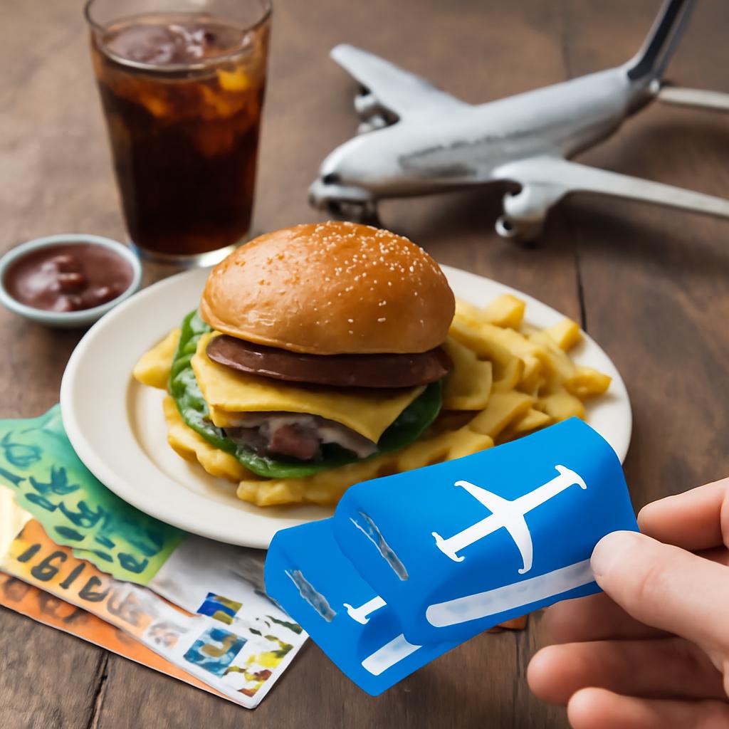 milhas para pagamento de alimentação