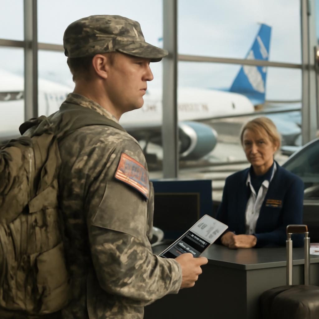 milhas para passagens para militares