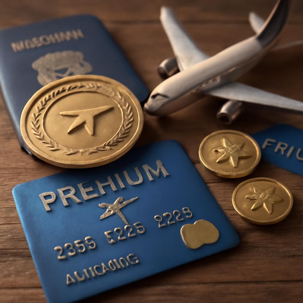 milhas para programa de pontos para cartão de viagem premium