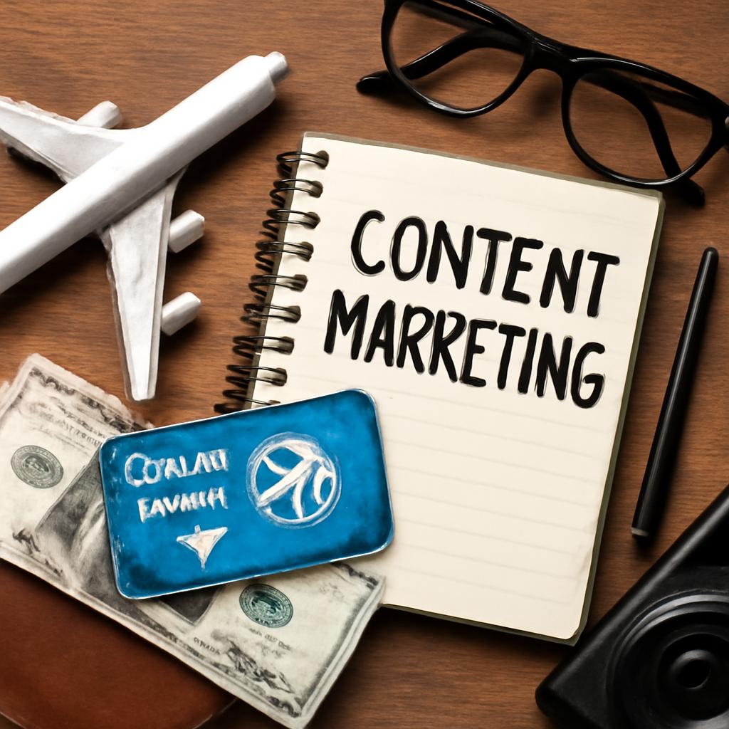 milhas para programas de marketing de conteúdo