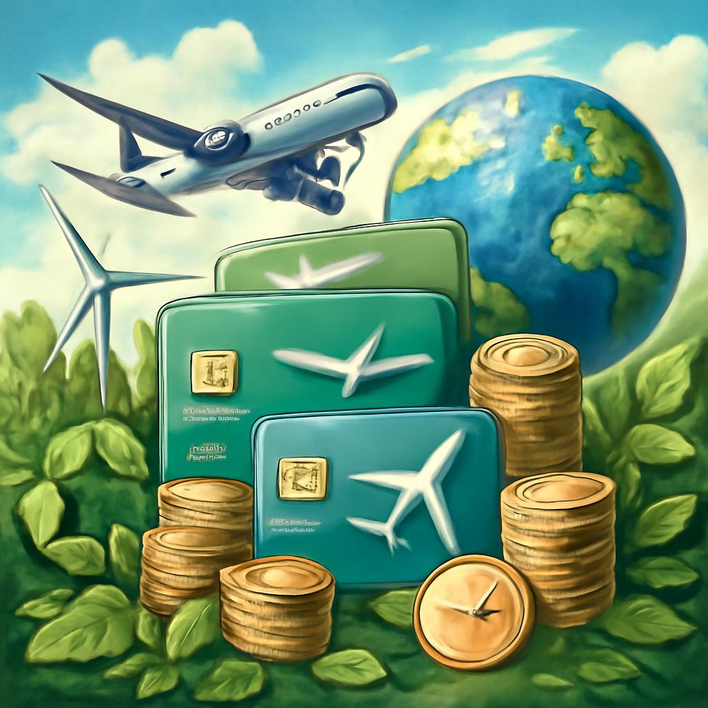 milhas para programas de pontos sustentáveis