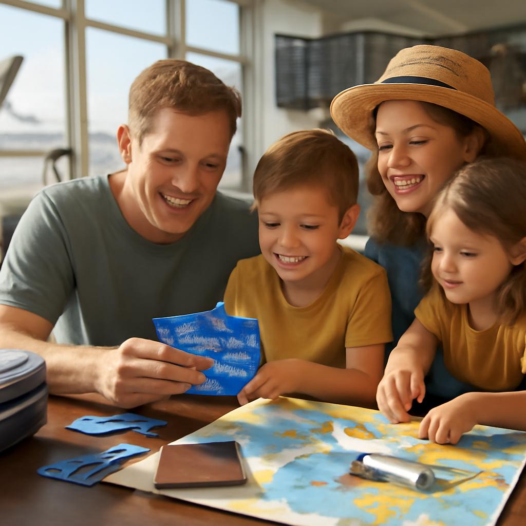milhas para programas de viagem em família