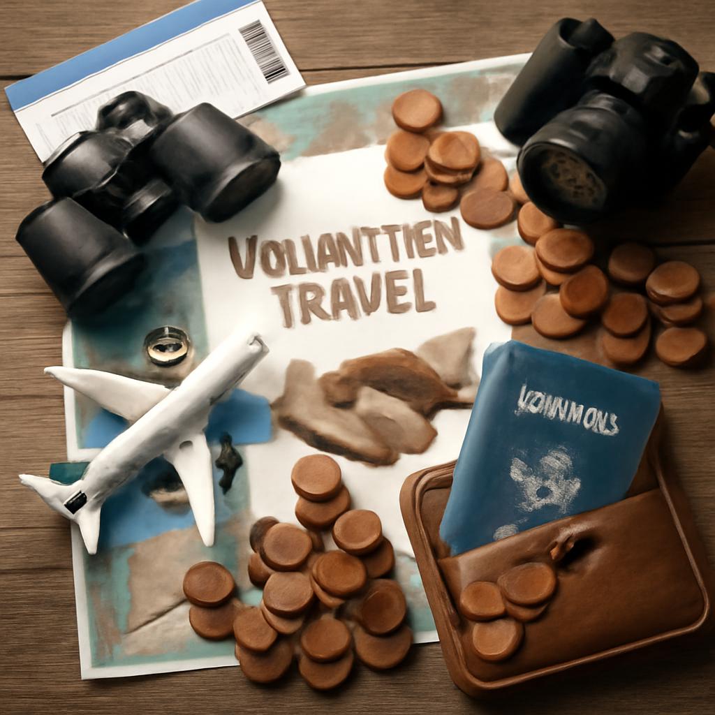 milhas para programas de viagem voluntária