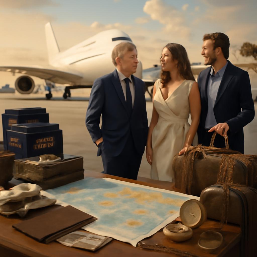 milhas para programas de viagens em grupo de luxo